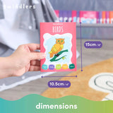 Malbuch Mini 24 Stück Tierwelt von Twiddlers