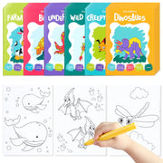 Malbuch Mini 24 Stück Tierwelt von Twiddlers