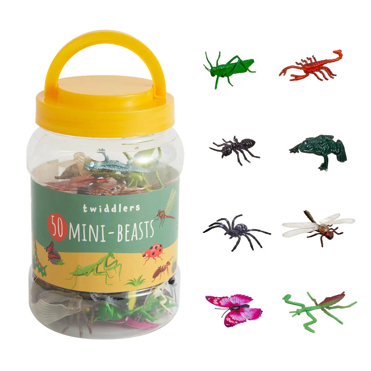 Spielfiguren Insekten 50 Stück von Twiddlers