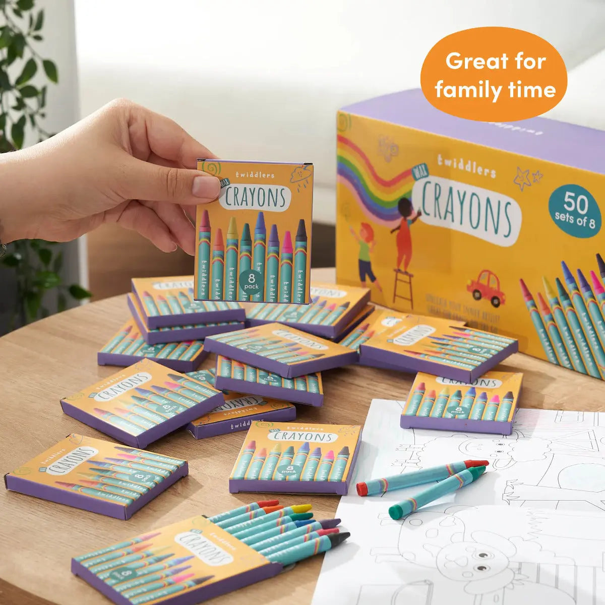 Buntstifte 8er-Set 50 Packungen von Twiddlers