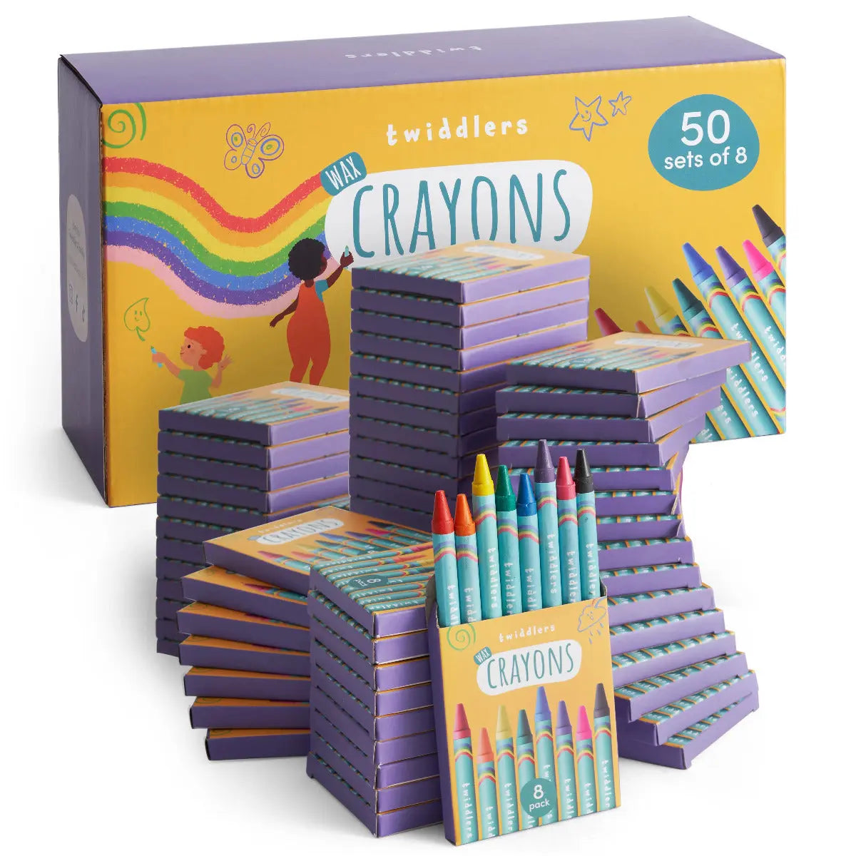 Buntstifte 8er-Set 50 Packungen von Twiddlers