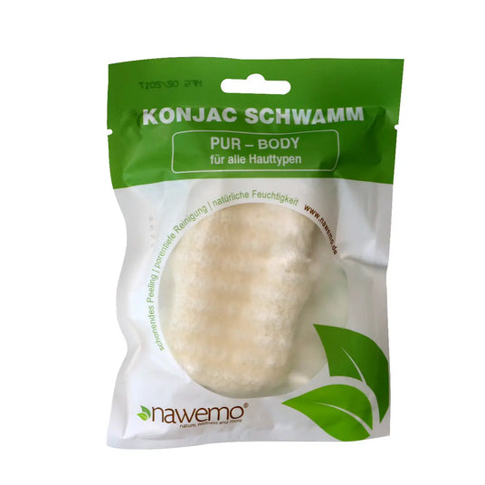 Konjac Schwamm Body Pur von Nawemo