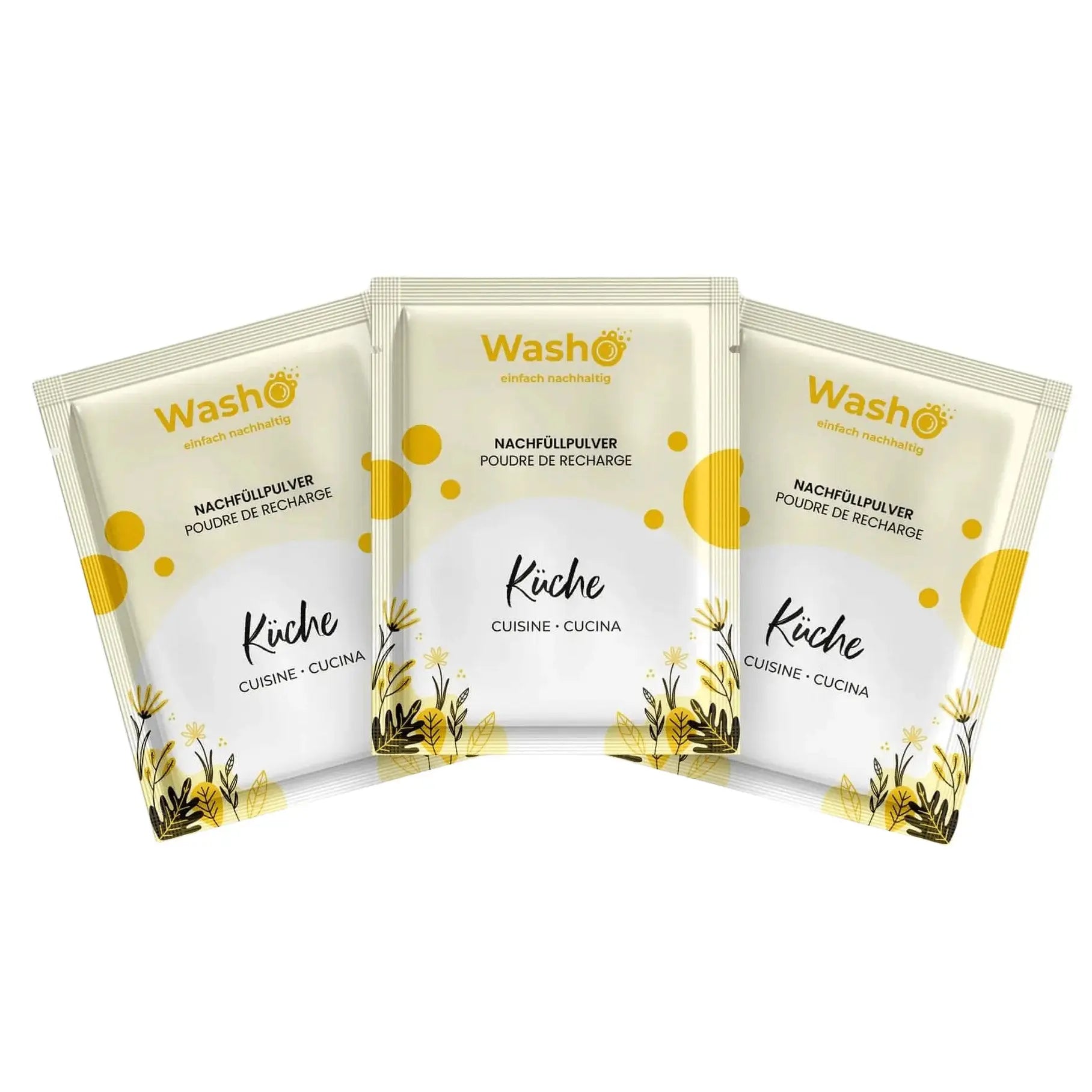 Küchenreiniger Pulver Set von Washo