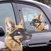 Ride With a Dog - Fenstersticker "Hund" von Ride With