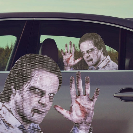 Ride With a Zombie - Fenstersticker von Ride With