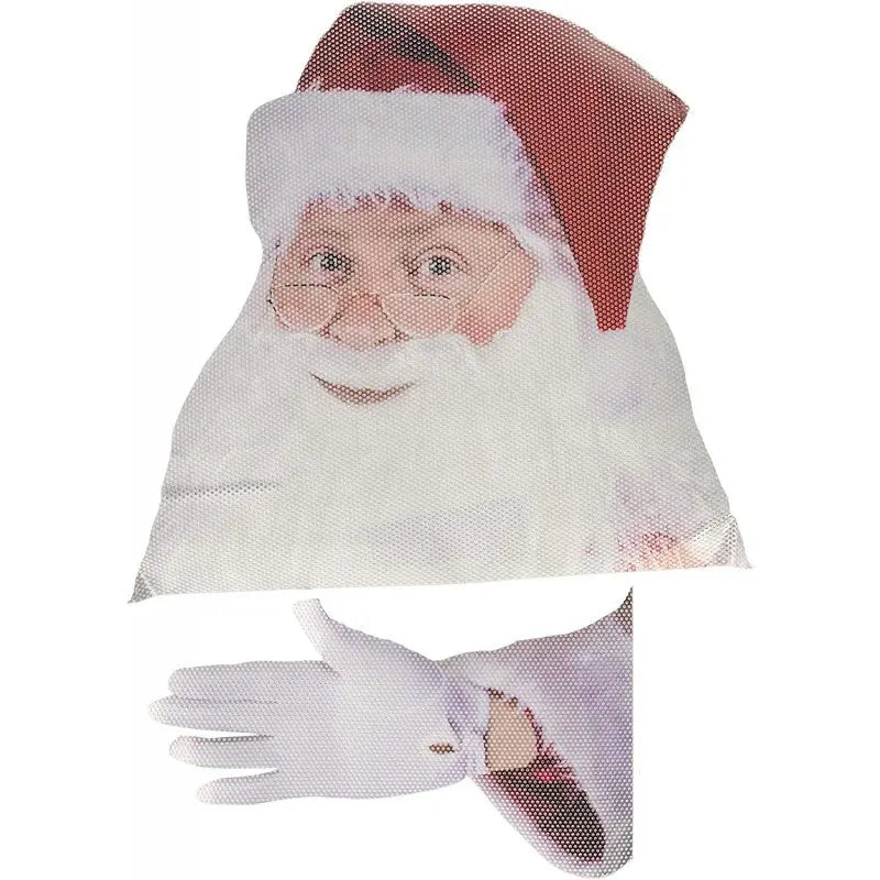 Ride With Santa - Fenstersticker Nikolaus von Ride with