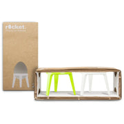 Eierbecher 2er-Set Limette + Weiss von rocket