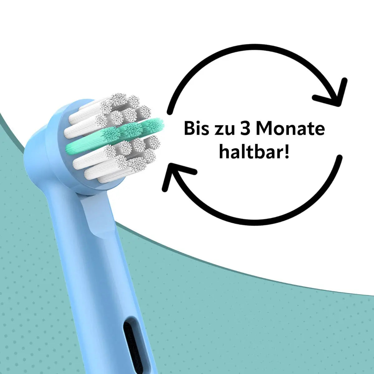 Ersatzbürsten für Kinder kompatibel mit Oral-B 8er Pack von Ora-Care