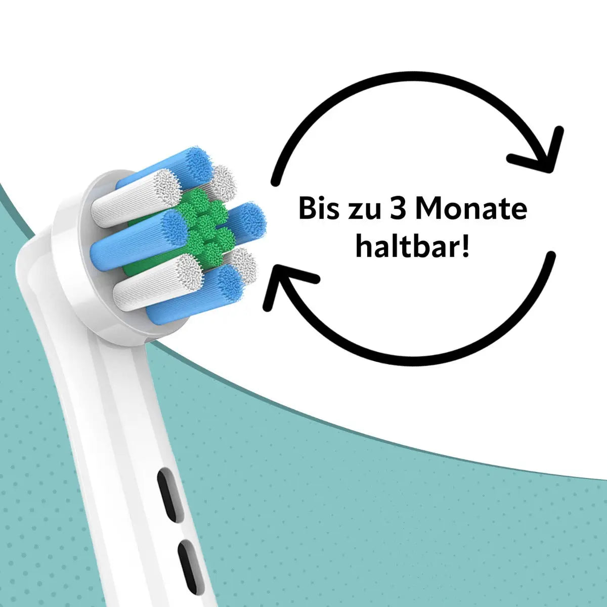 Ersatzbürsten Deep-Clean kompatibel mit Oral-B 8er Pack von Ora-Care
