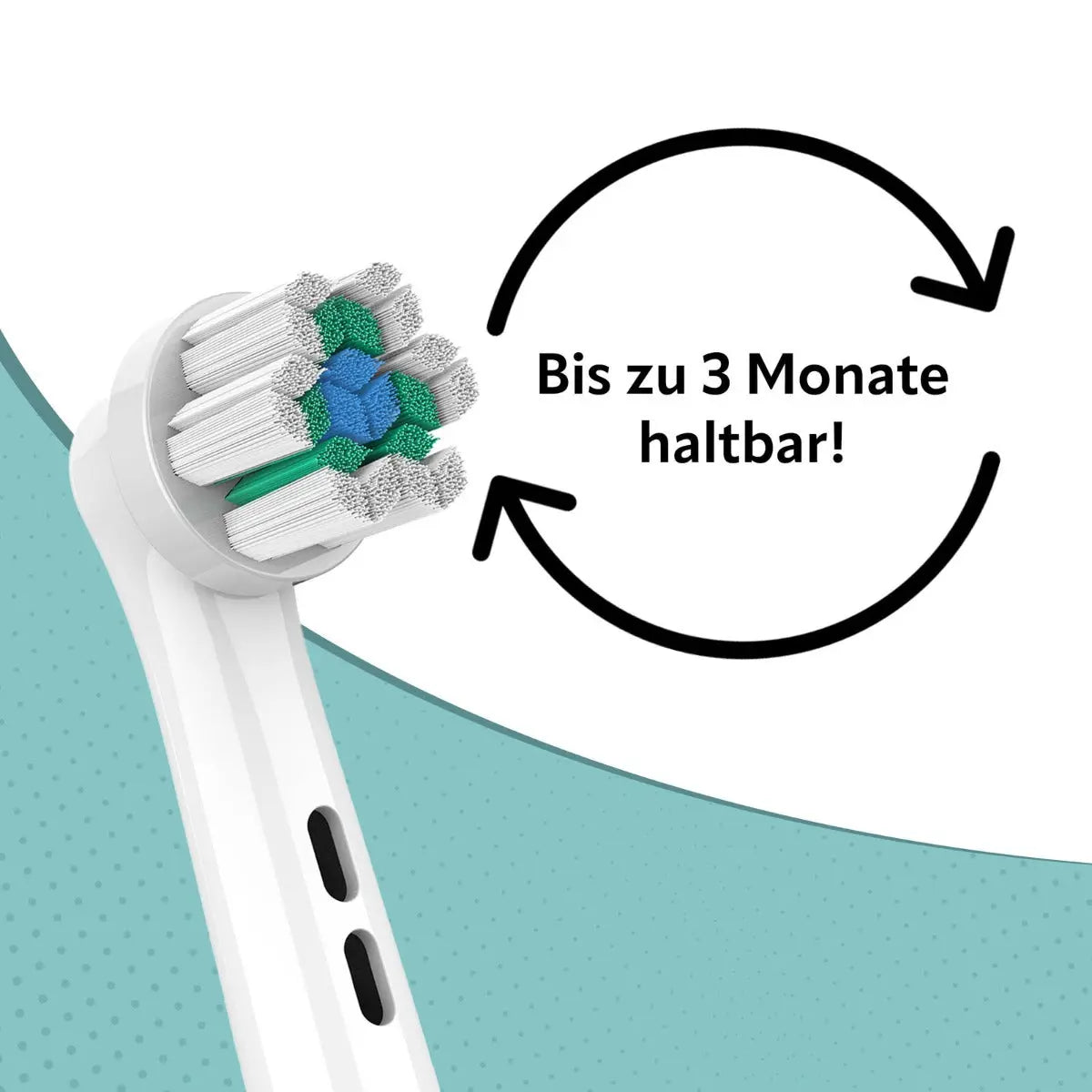 Ersatzbürsten Precision Clean kompatibel mit Oral-B 8er Pack von Ora-Care