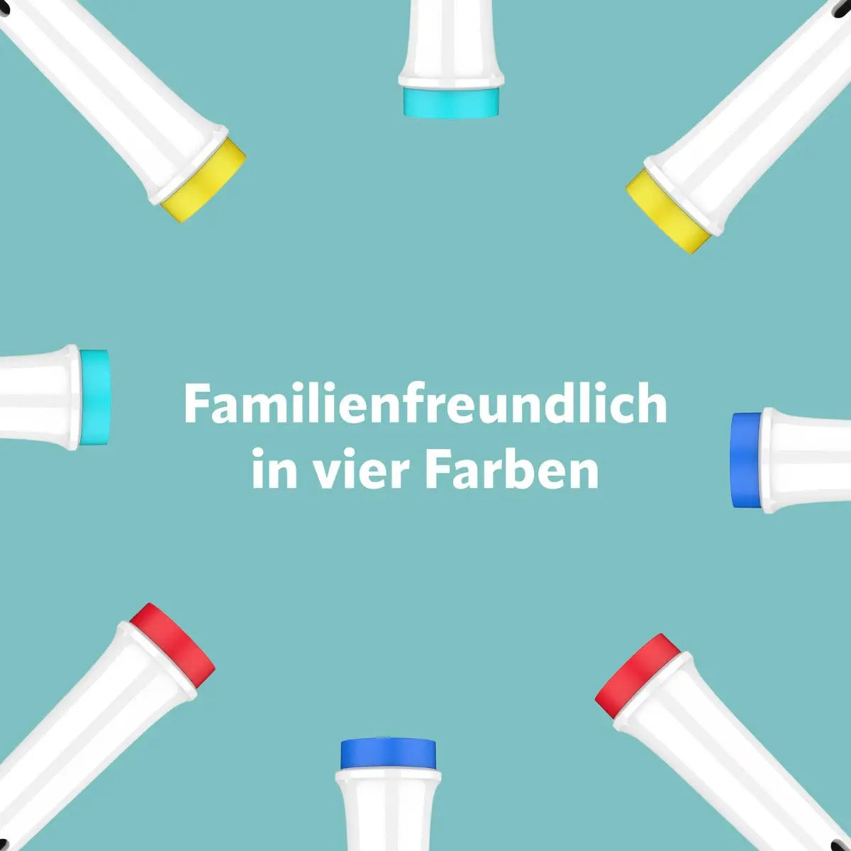 Ersatzbürsten Deep-Clean kompatibel mit Oral-B 8er Pack von Ora-Care