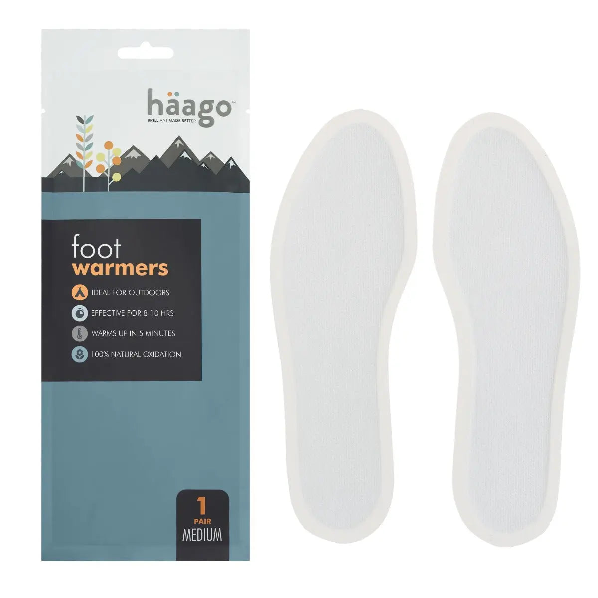 Fusswärmer 20 Paar für Schuhgrösse 39-41 von Häago