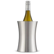Weinkühler Edelstahl Silber von Oak & Steel