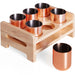 Shotgläser Rosegold 6er-Set von Oak & Steel