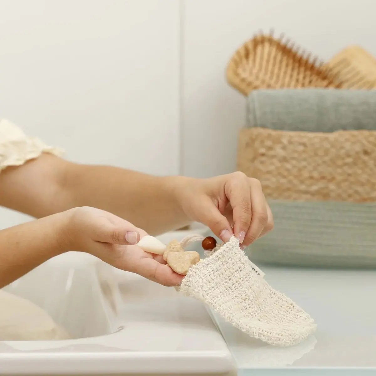Seifensäckchen Sisal von Washo Care