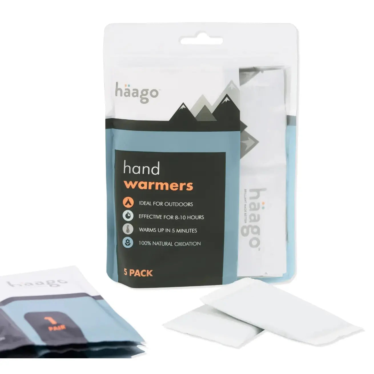 Handwärmer Reisegrösse 5er Set von Häago
