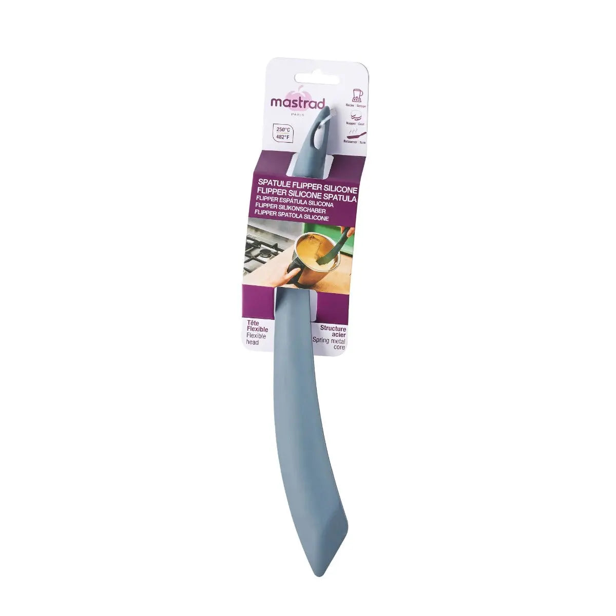 Pfannenwender Silikon Flexibel von Mastrad