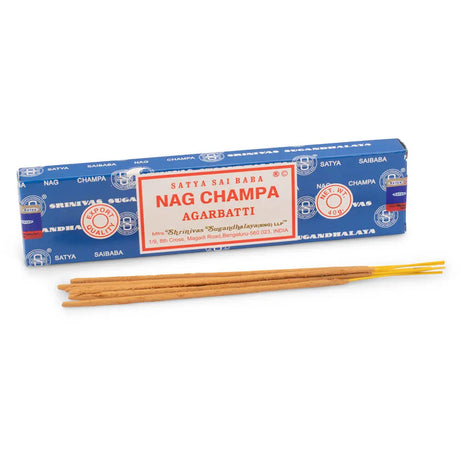 Räucherstäbchen Satya Sai Baba Nag Champa Weihrauch 40 g von Something Different