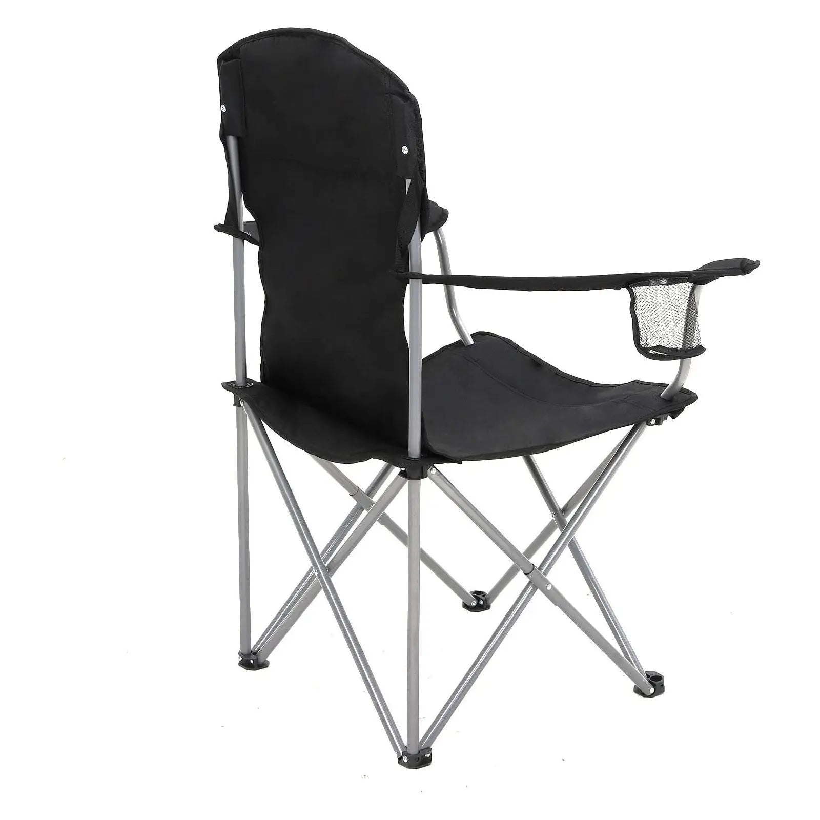 Klapp-Campingstuhl Set 2er Schwarz Oxford von Songmics