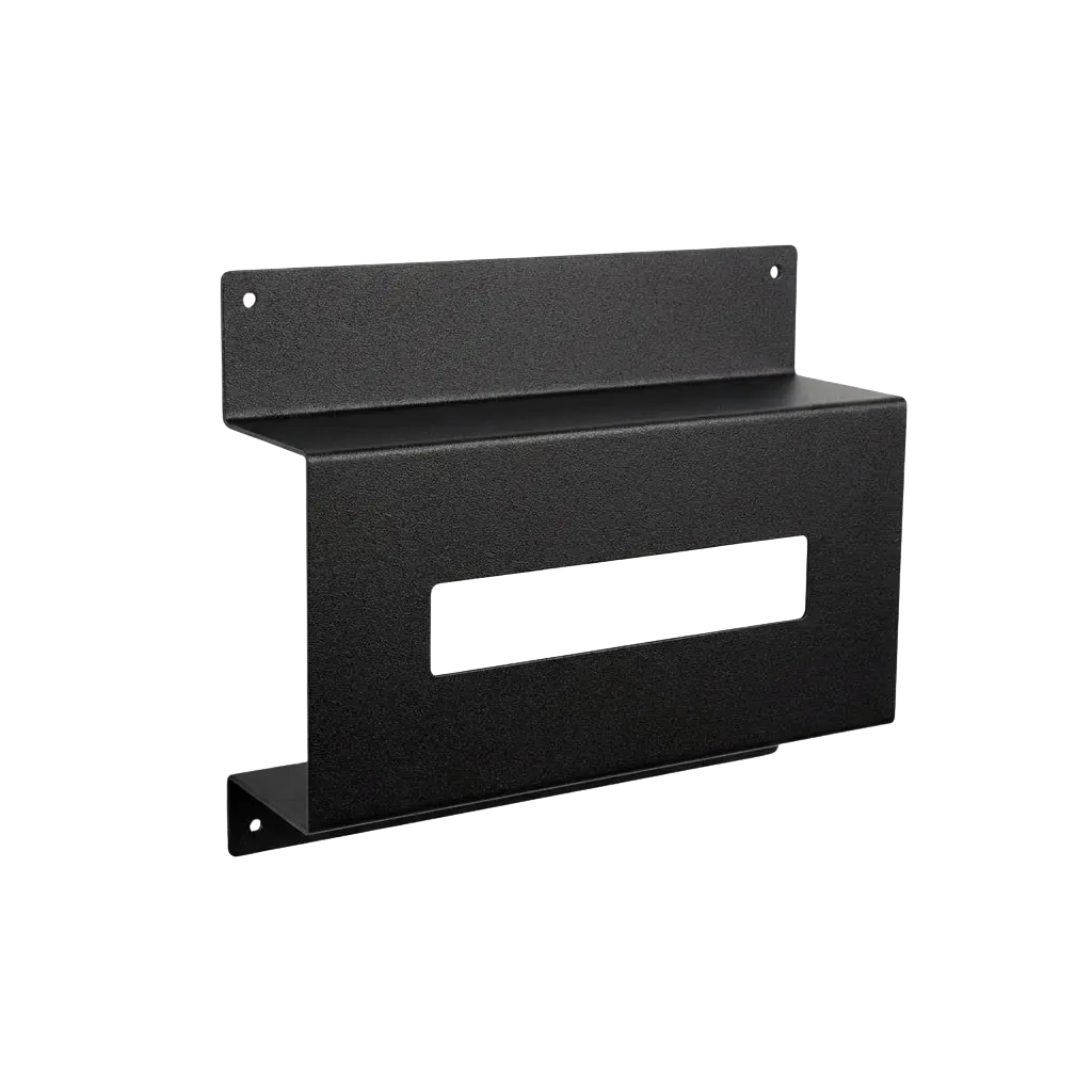 Wandhalter für Taschentuchbox schwarz von Well Care