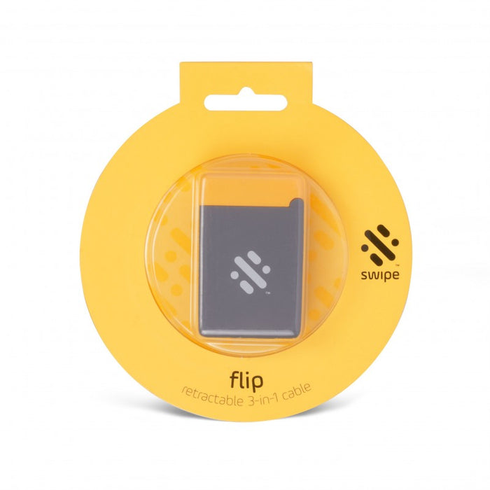 Swipe Flip Ladeadapter 3-in-1, ausziehbar von Swipe