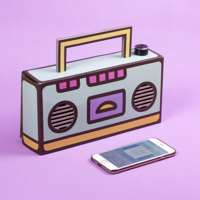 Tech DIY Bluetooth Lautsprecher "Boombox" von PUSHEEN