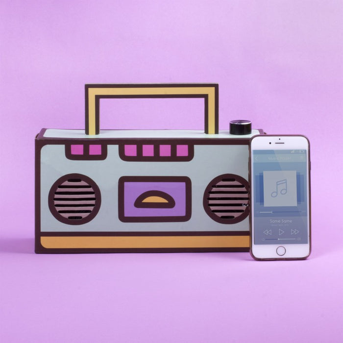 Tech DIY Bluetooth Lautsprecher "Boombox" von PUSHEEN