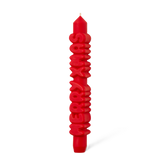 Kerze Taper candle MERRY XMAS Red von Taper Candles