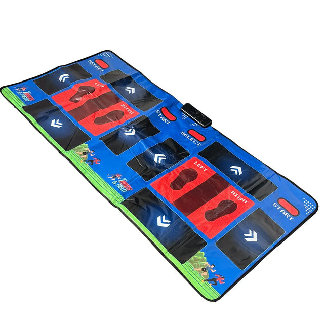 Retro Track and Field Matte für 2 Spieler inkl. 25 x 8-Bit Spiele von Mad Monkey