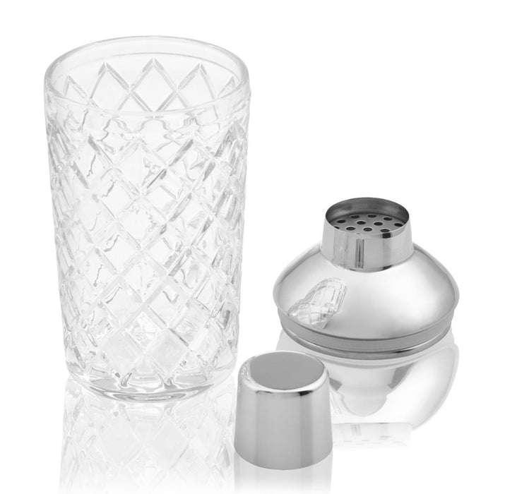 Cocktail Shaker Glas Silber von Uberstar