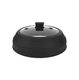 Mikrowellendeckel Abdeckhaube Silikon faltbar schwarz von Mastrad