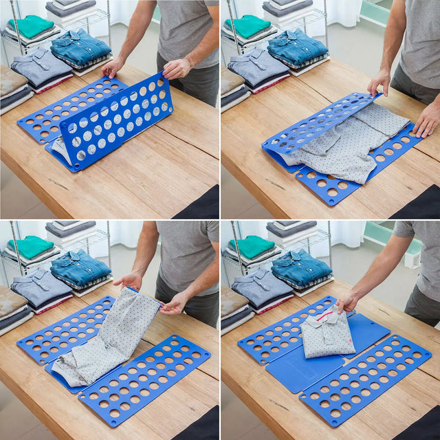 Falthilfe für Kleidung Blau von InnovaGoods