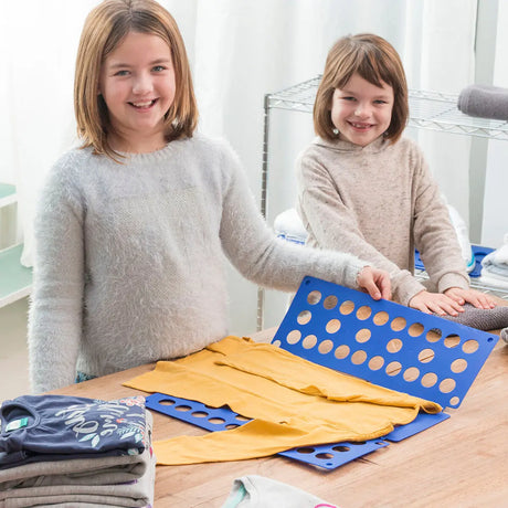 Falthilfe für Kinderkleidung Blau von InnovaGoods
