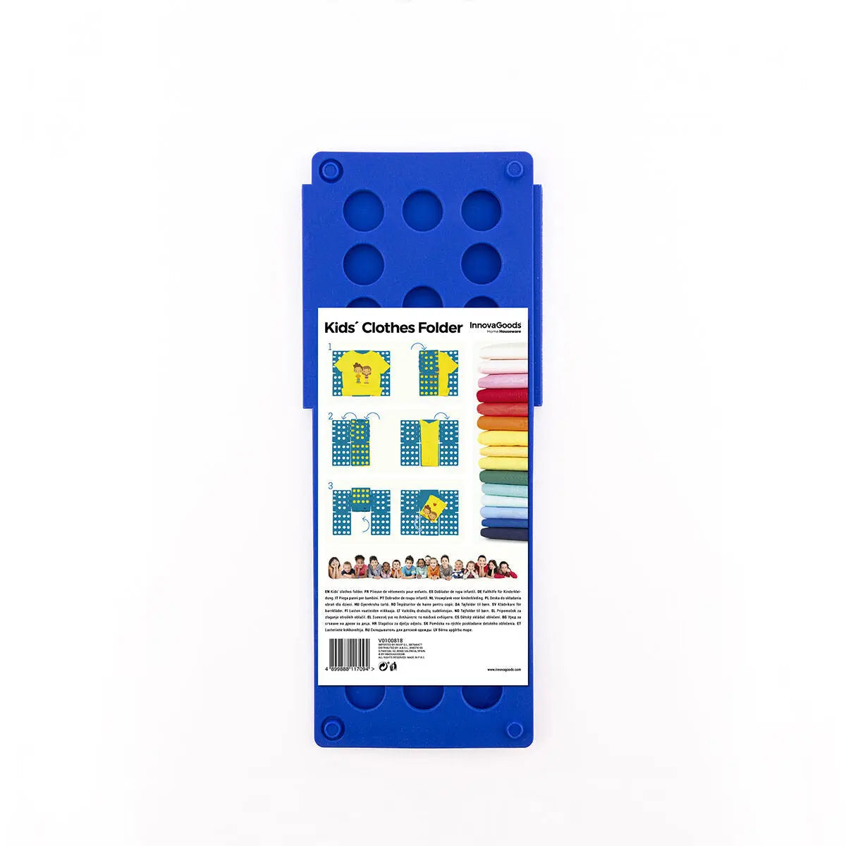 Falthilfe für Kinderkleidung Blau von InnovaGoods