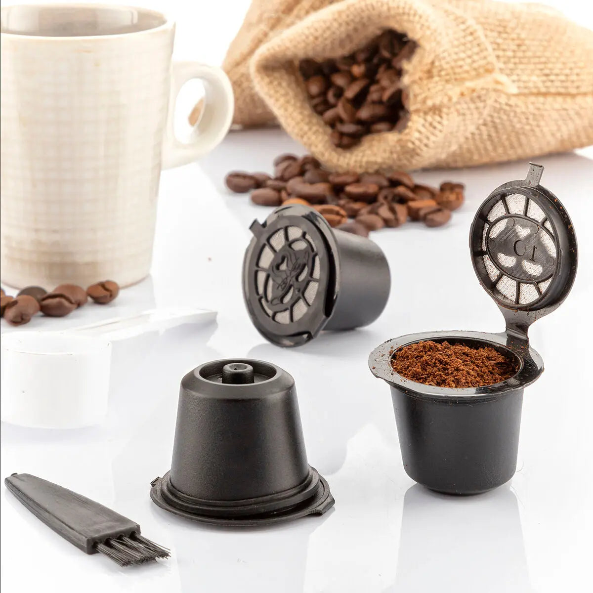 Wiederverwendbare Kaffeekapsel 3er Set von InnovaGoods