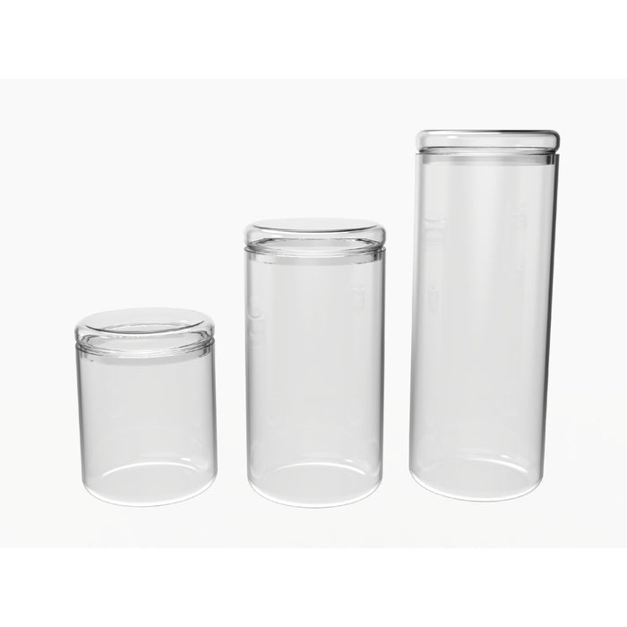 Vorratsdose Glas transparent 850 ml von Nuts