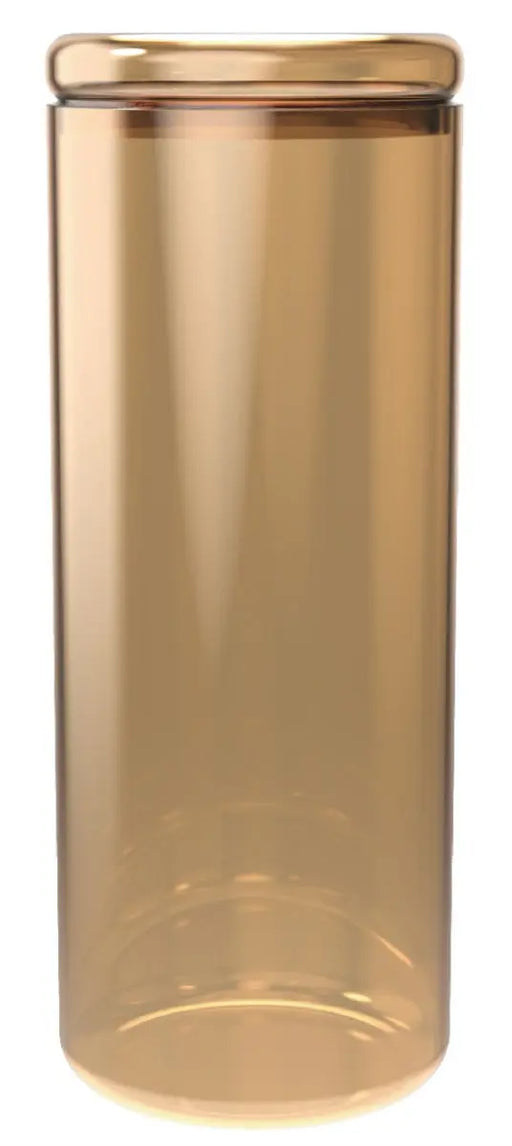 Vorratsdose Glas 1.2 Liter gold von Nuts