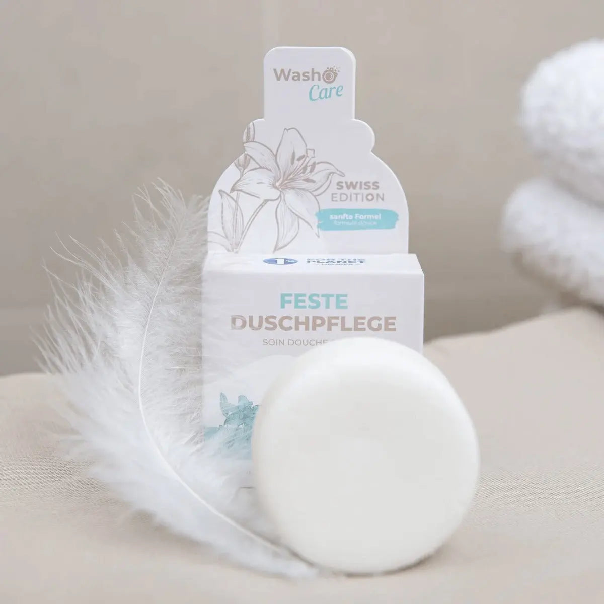 Swiss Edition Feste Duschpflege Sensitive von Washo