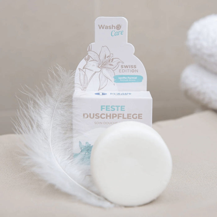 Swiss Edition Feste Duschpflege Sensitive von Washo Care