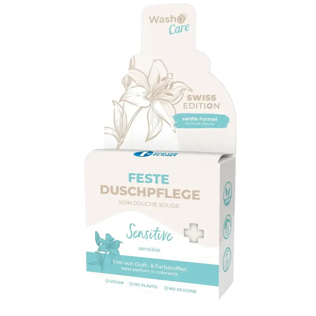 Swiss Edition Feste Duschpflege Sensitive von Washo