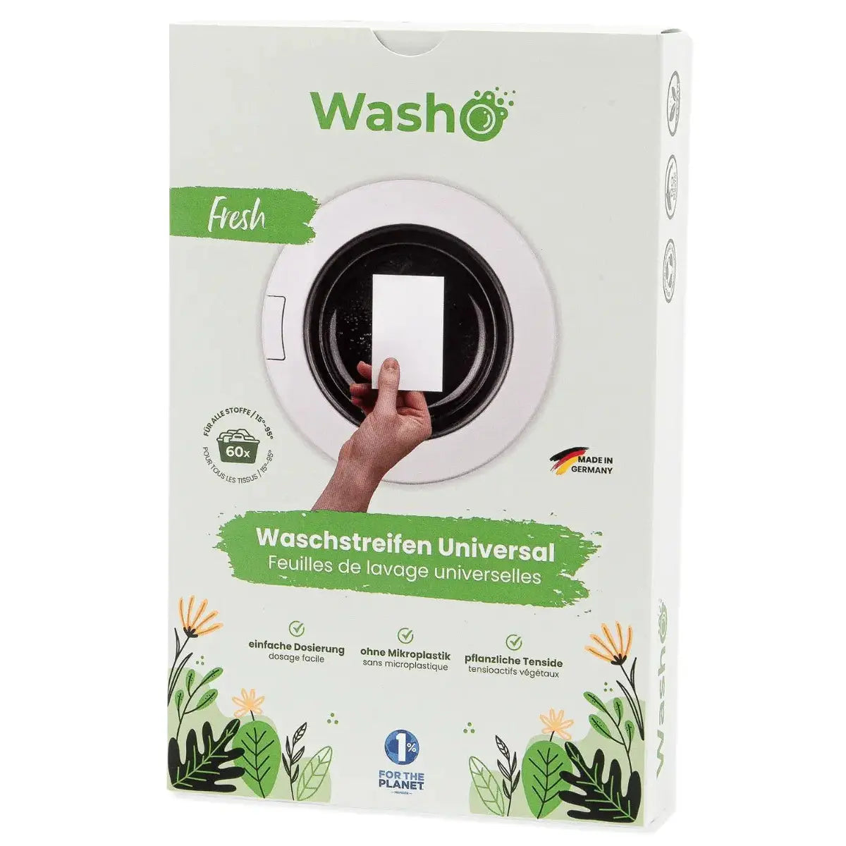 Waschstreifen 60 Stk. Fresh - Made in Germany von Washo