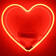 Glas Wandneon - Herz von Locomocean