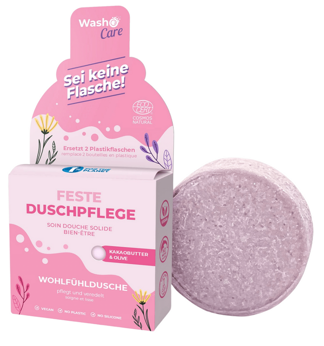 Feste Duschpflege Wohlfühldusche von Washo Care