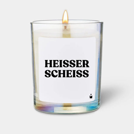 Duftkerze Rainbow Woody Heisser Scheiss von ChattyCandles