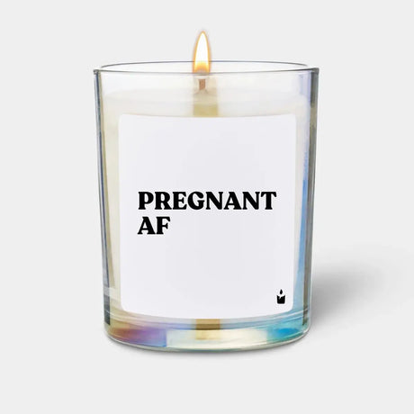 Duftkerze Rainbow Woody Pregnant AF von ChattyCandles