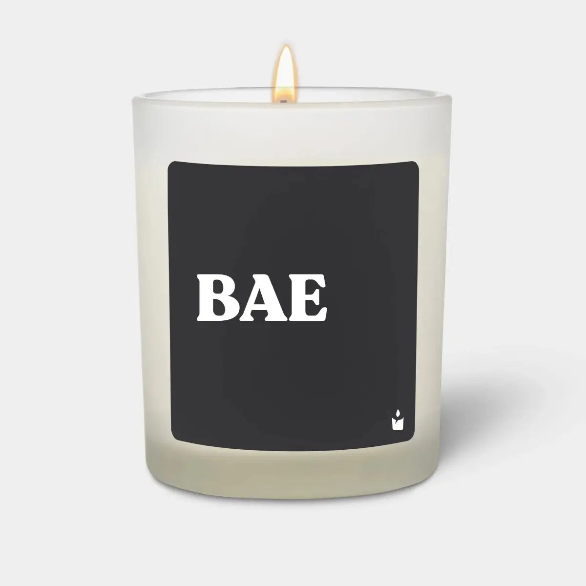 Duftkerze Weiss Woody BAE von ChattyCandles