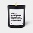 Duftkerze Schwarz Flowery Welches Sternzeichen ist das Beste und warum ist es Jungfrau? von ChattyCandles