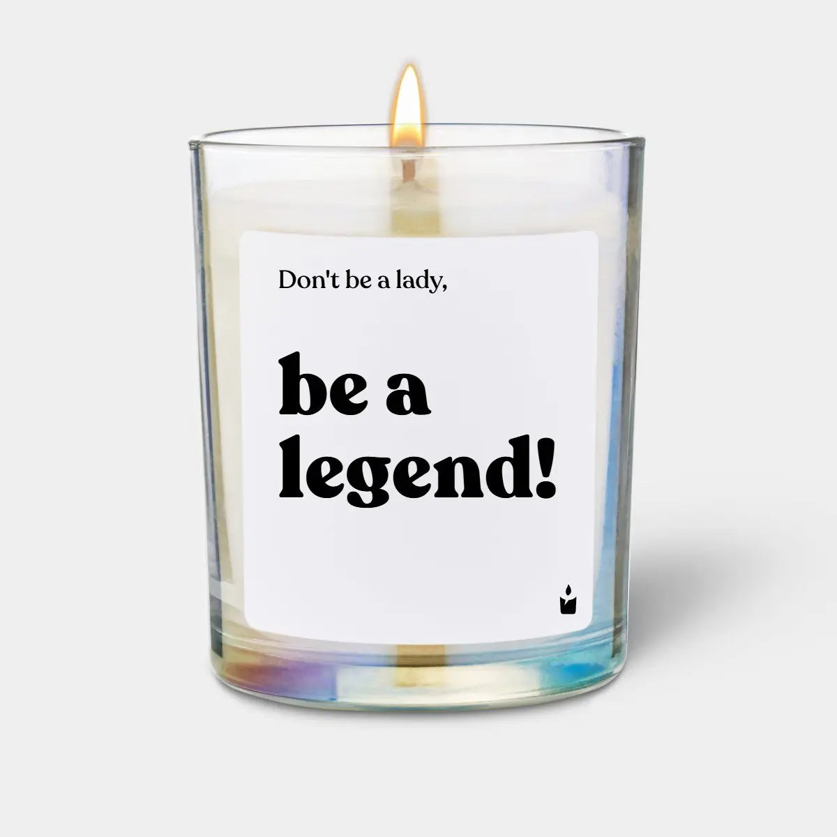 Duftkerze Rainbow Flowery be a legend! von ChattyCandles