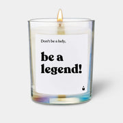 Duftkerze Rainbow Flowery be a legend! von ChattyCandles