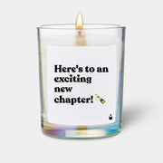 Duftkerze Rainbow Flowery Here's to an exciting new chapter! von ChattyCandles